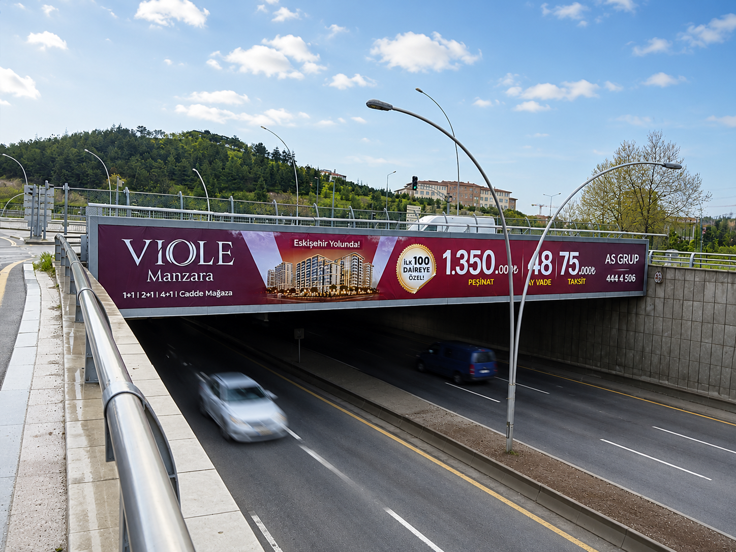 Viole Manzara Eskişehir Yolu